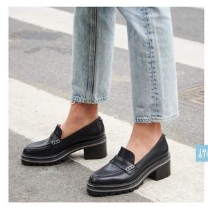 Bernardo Women's Black Selma Loafers size 11 M